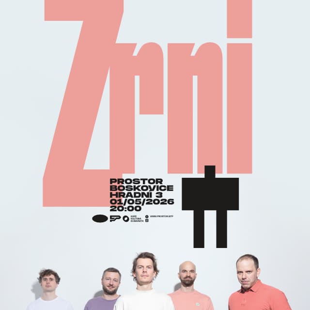 Kapela Zrní 1. května v Prostoru